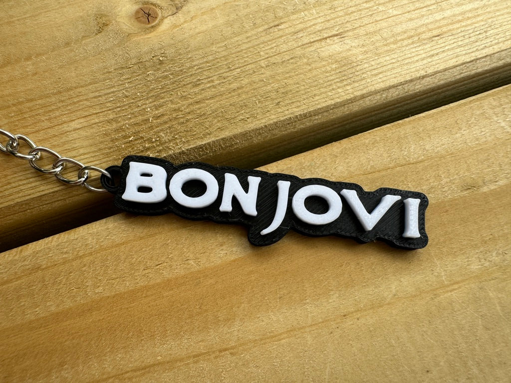 Bon Jovi Keychain