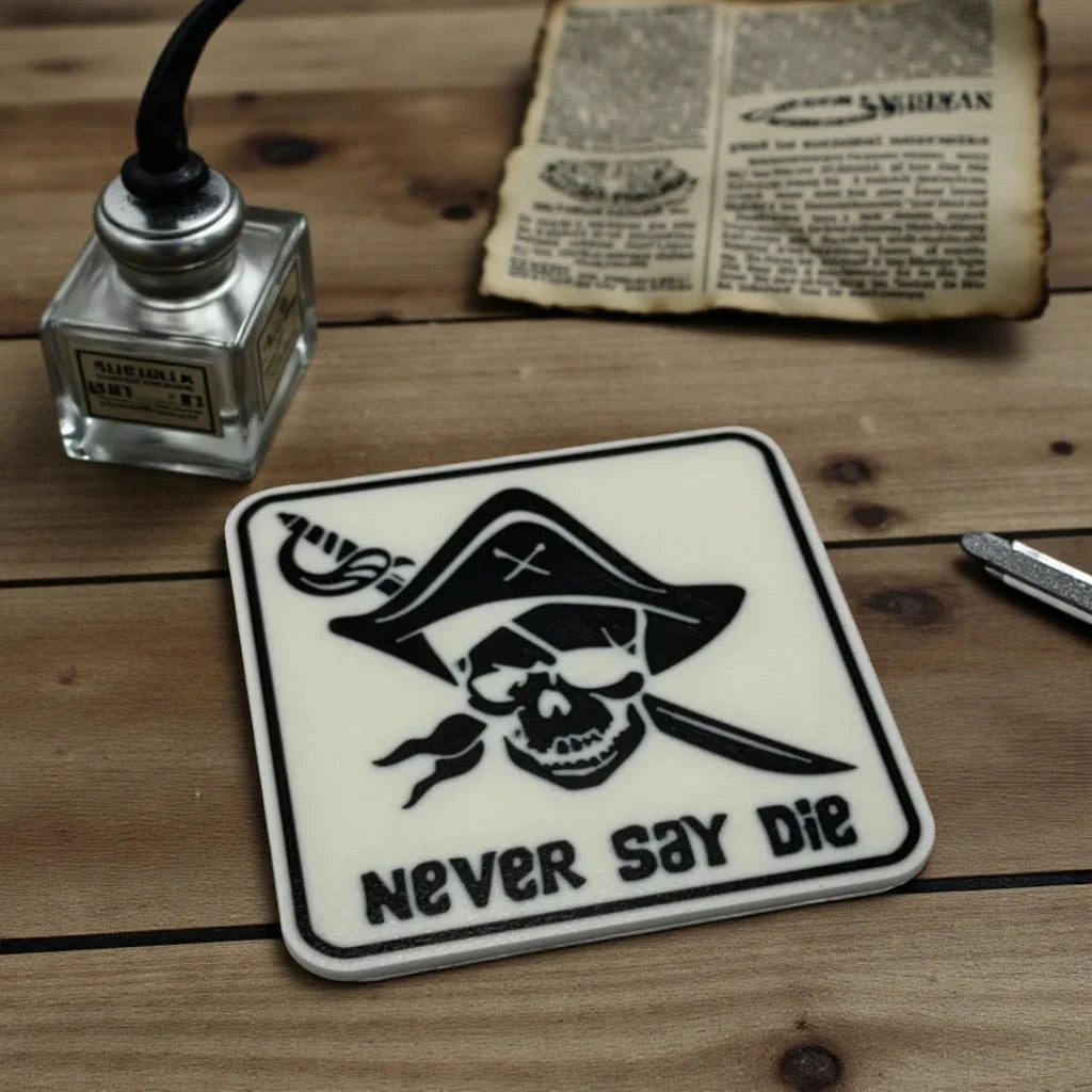 Goonies Pirate Never Say Die Coaster