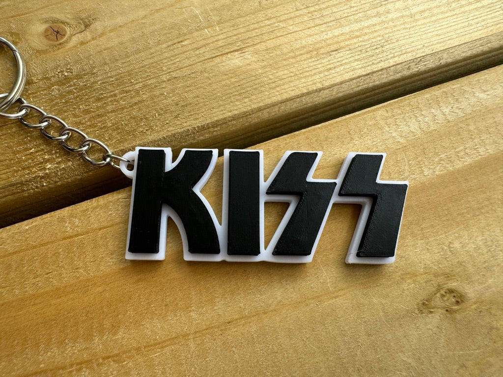 Kiss Keychain