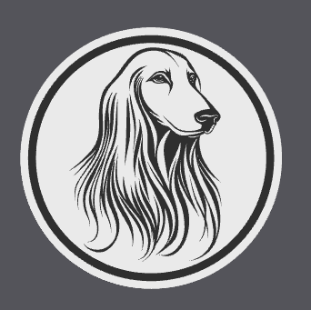 Afghan Hound Coaster