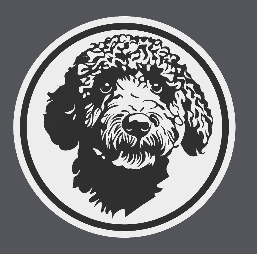 Lagotto Romagnolo Coaster