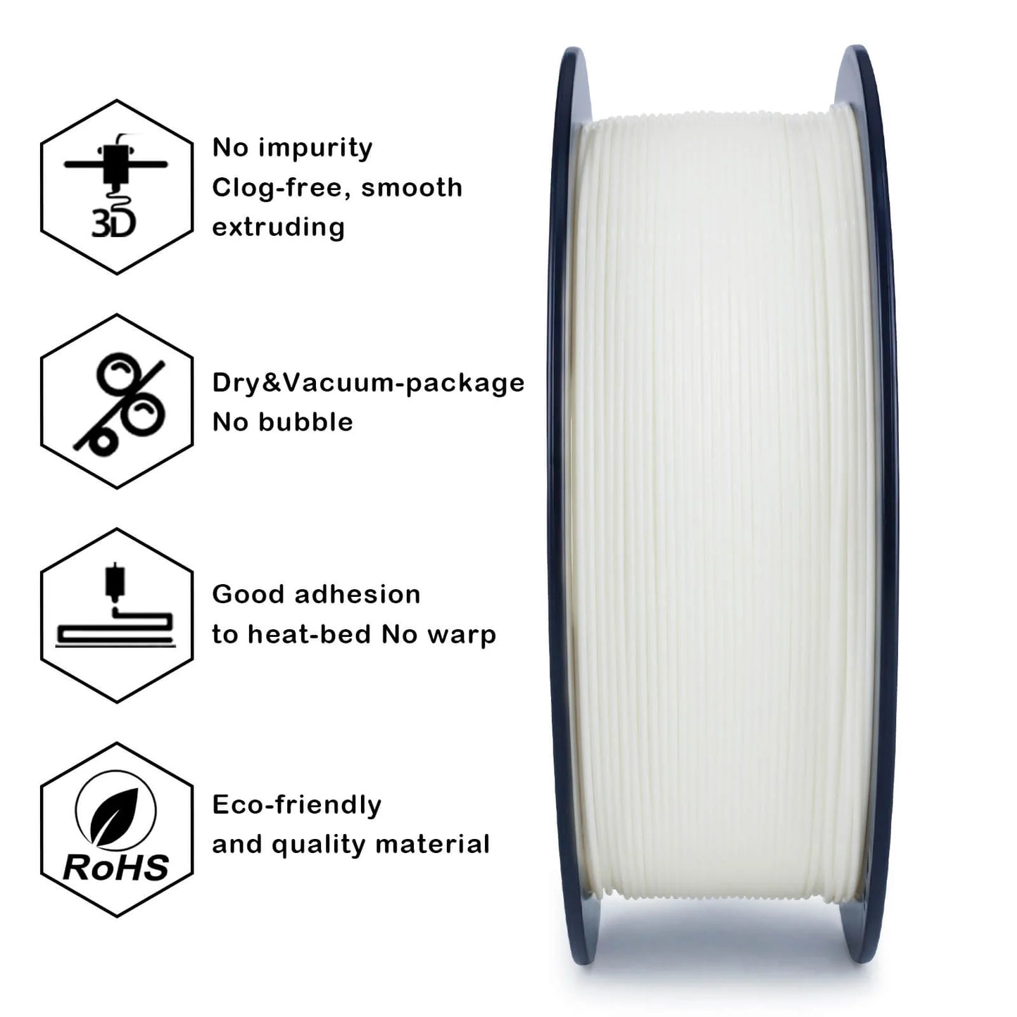 White Basic Filament