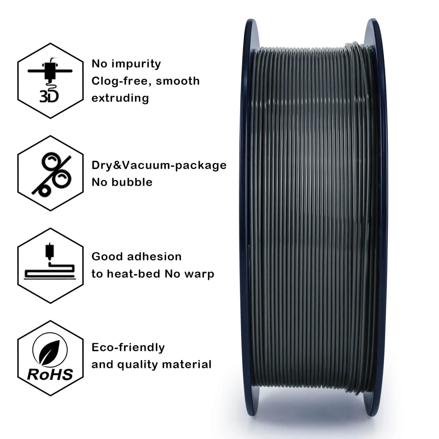 Dark Grey Basic Filament