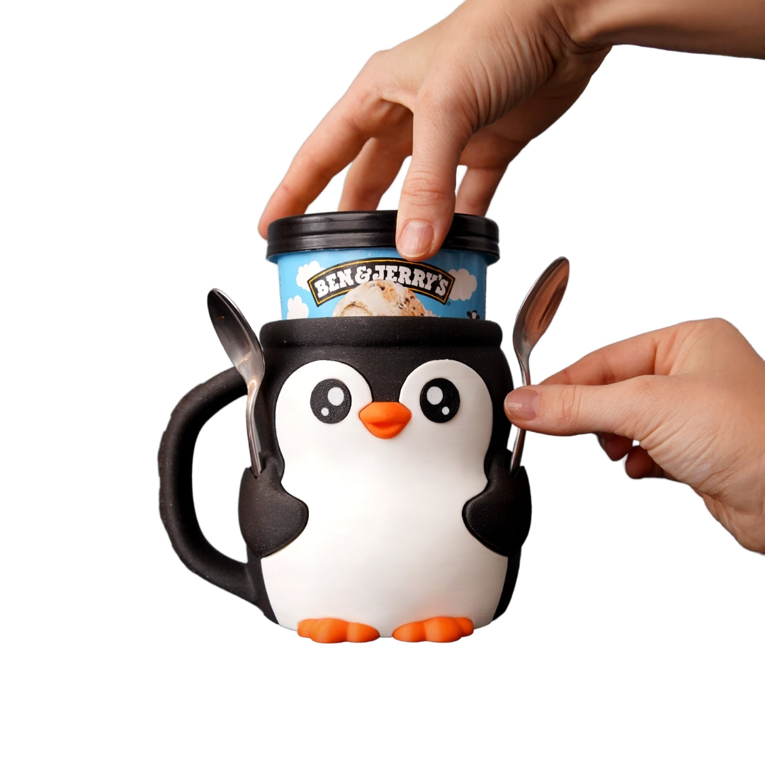 Penguin Ice Cream Tub Holder