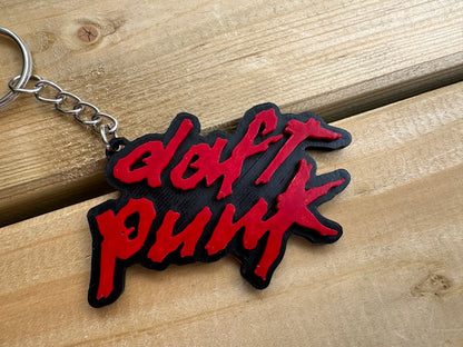 Daft Punk Keychain