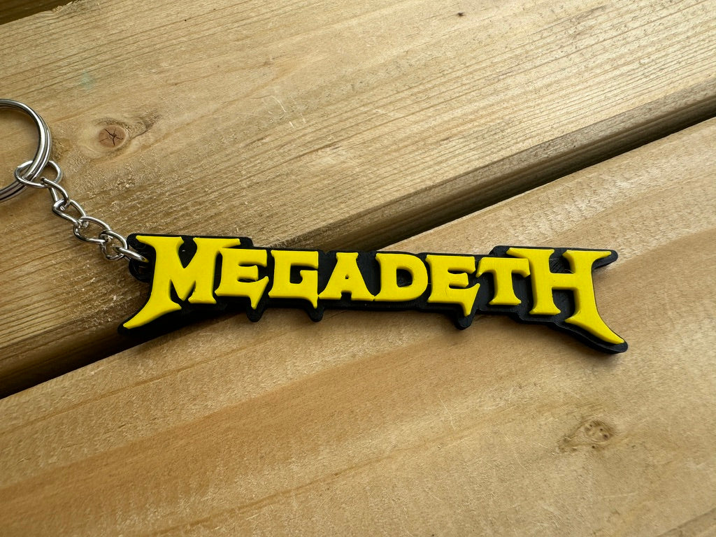 Megadeth Keychain