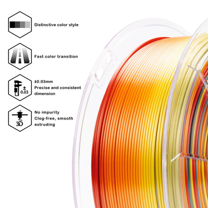 Chroma Ribbon Gradient Silk Filament