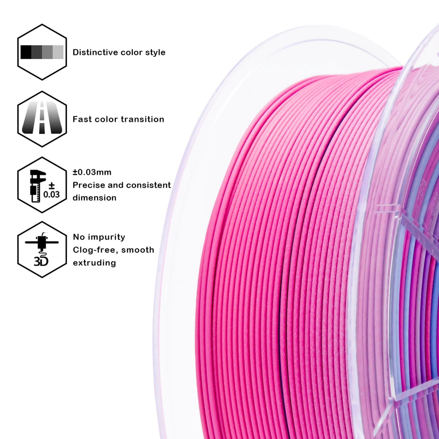 Dreamy Dusk Gradient Matte Filament