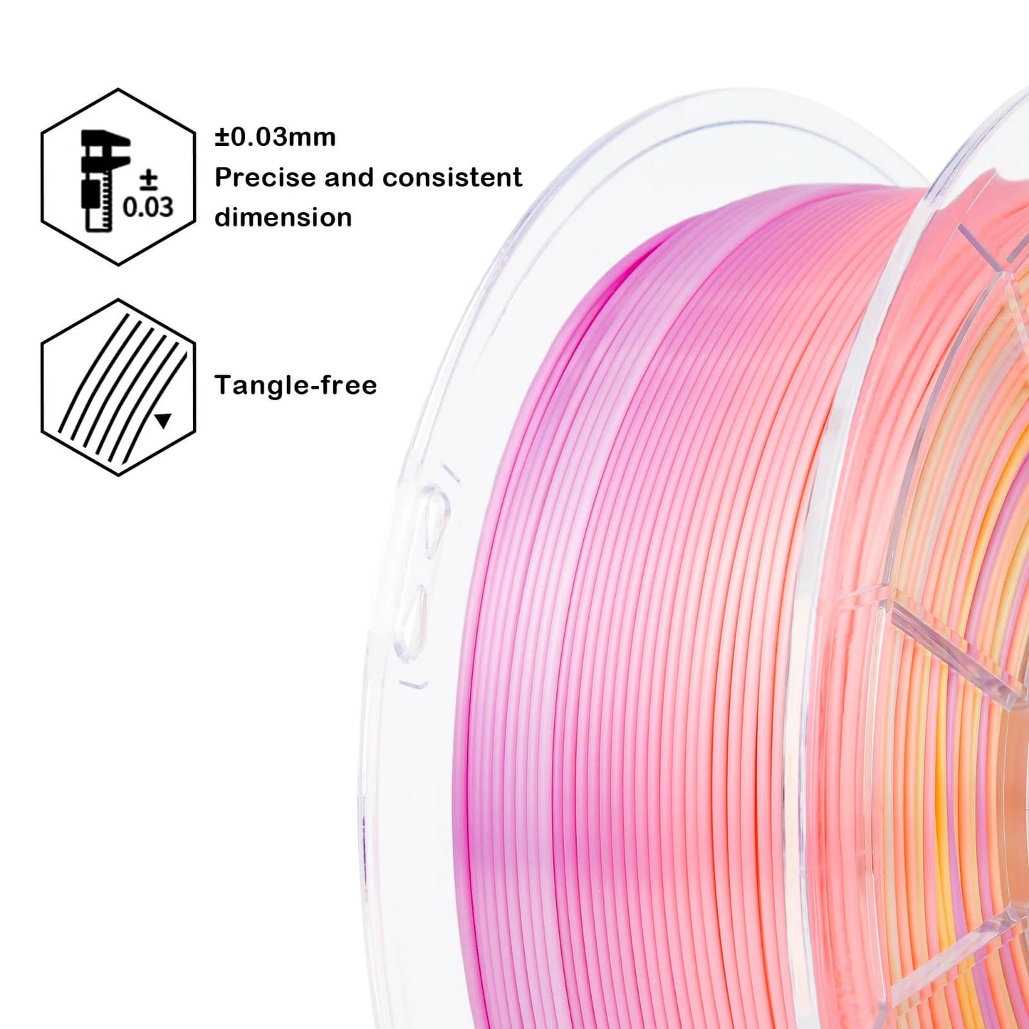 Sweet Gradient Silk Filament