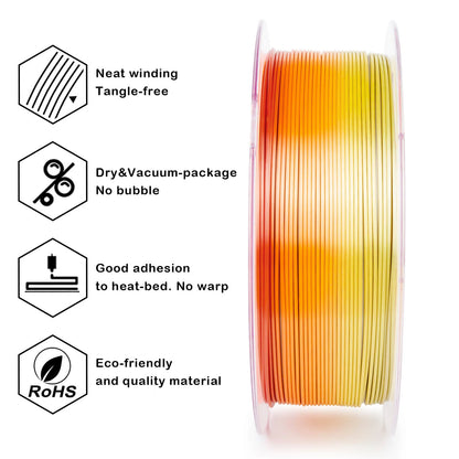 Chroma Ribbon Gradient Silk Filament