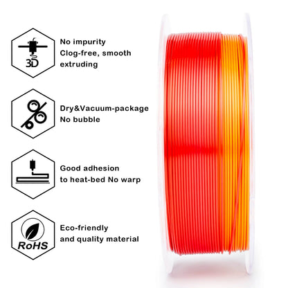 Passionate Gradient Silk Filament