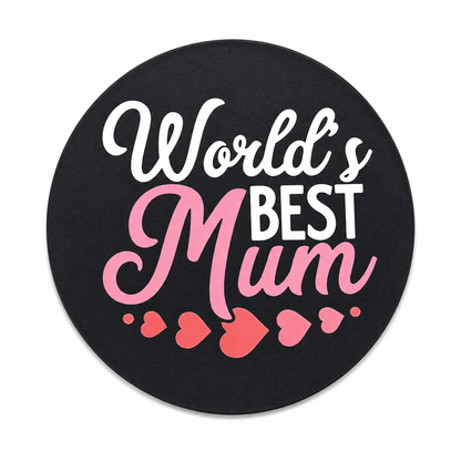Worlds Best Mum Coaster