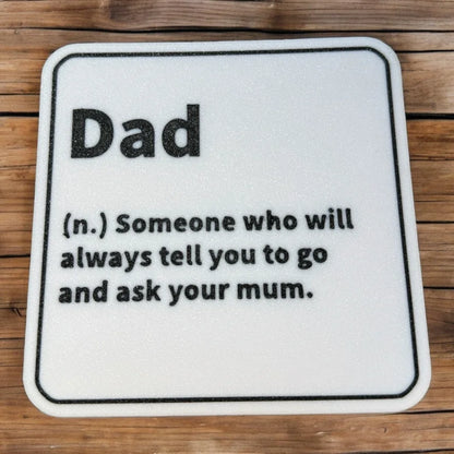 Dad Noun Coaster