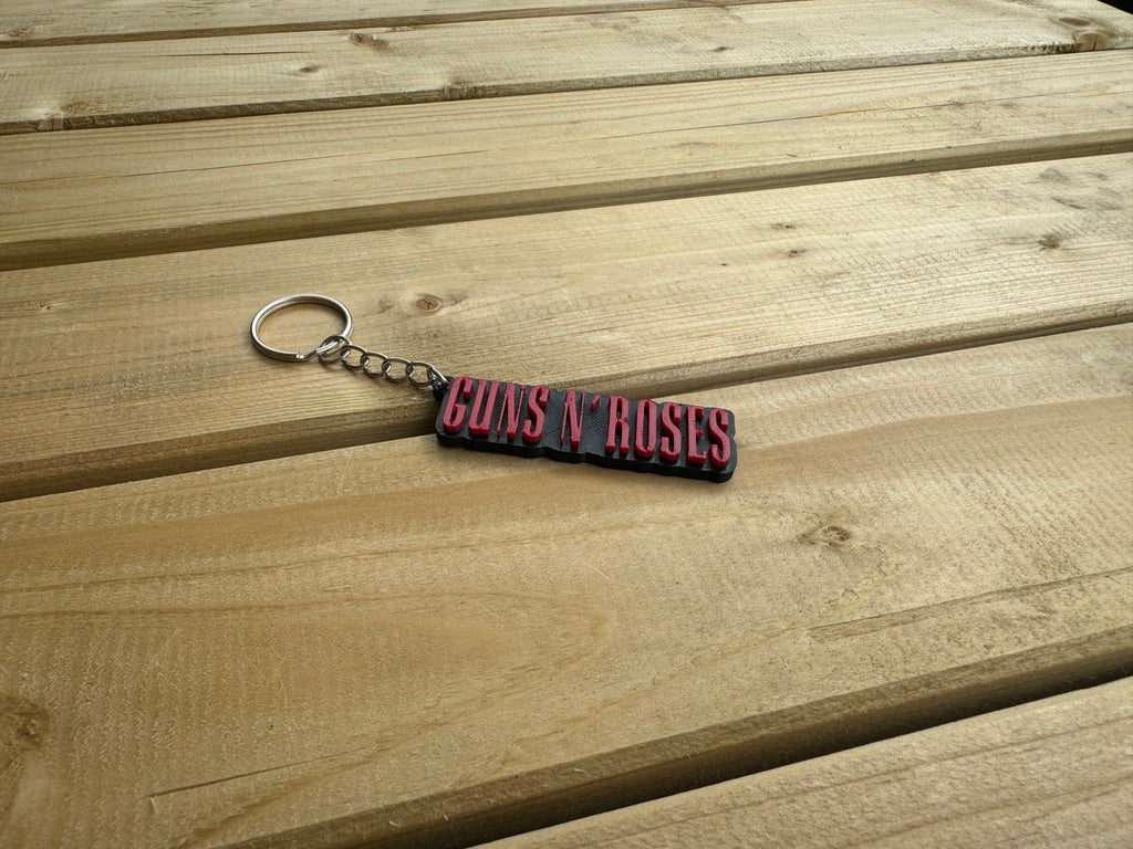 Guns N' Roses Keychain