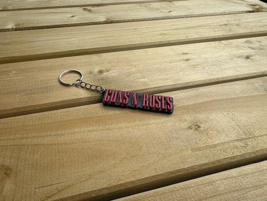 Guns N' Roses Keychain