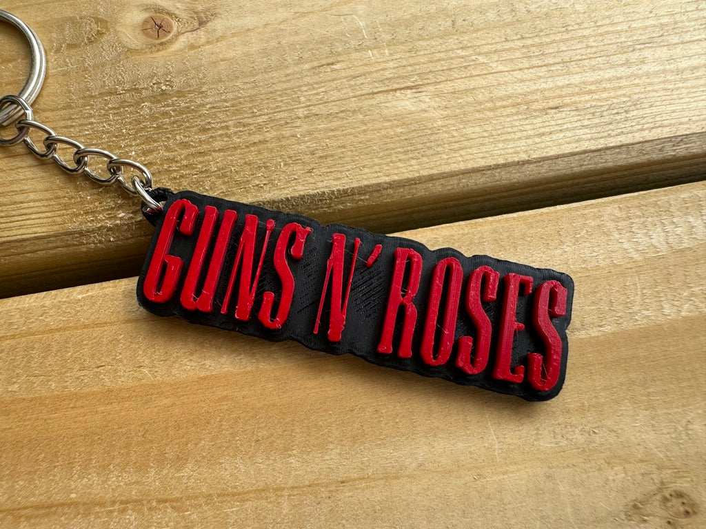 Guns N' Roses Keychain