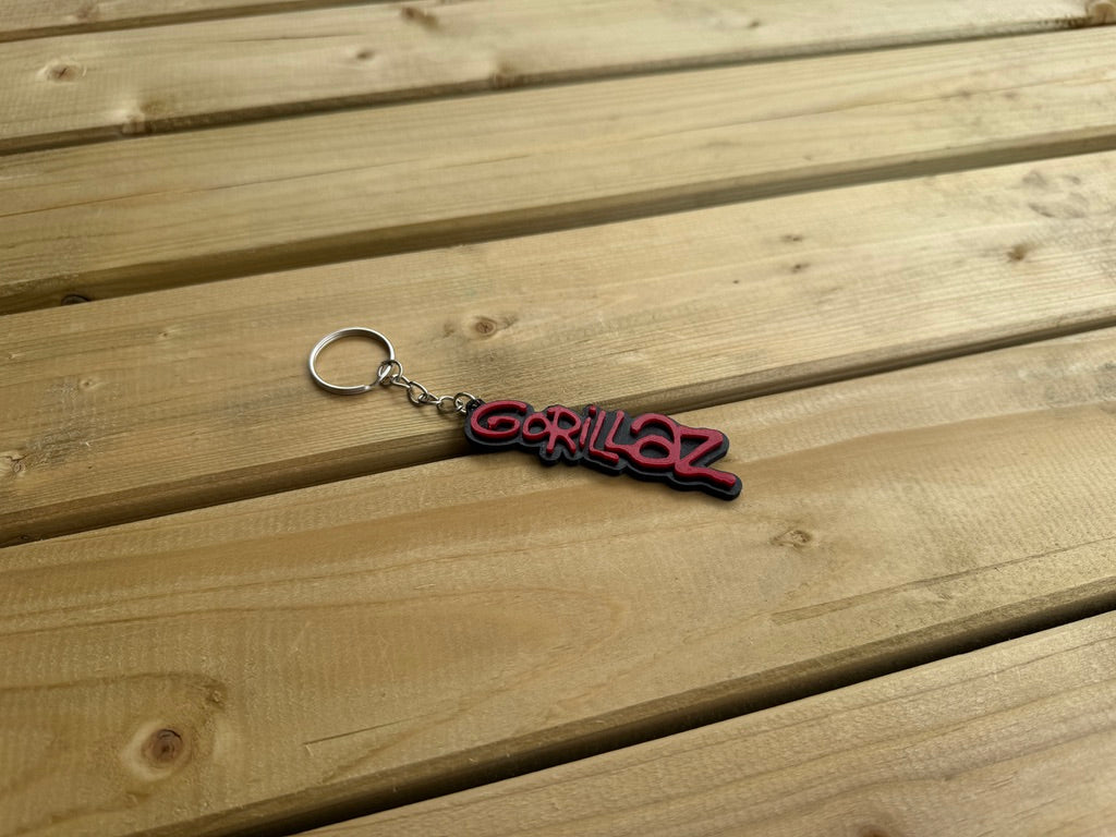 Gorillaz Keychain