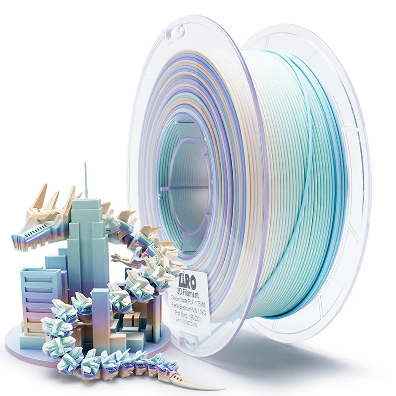 Pastel Spectrum Gradient Matte Filament