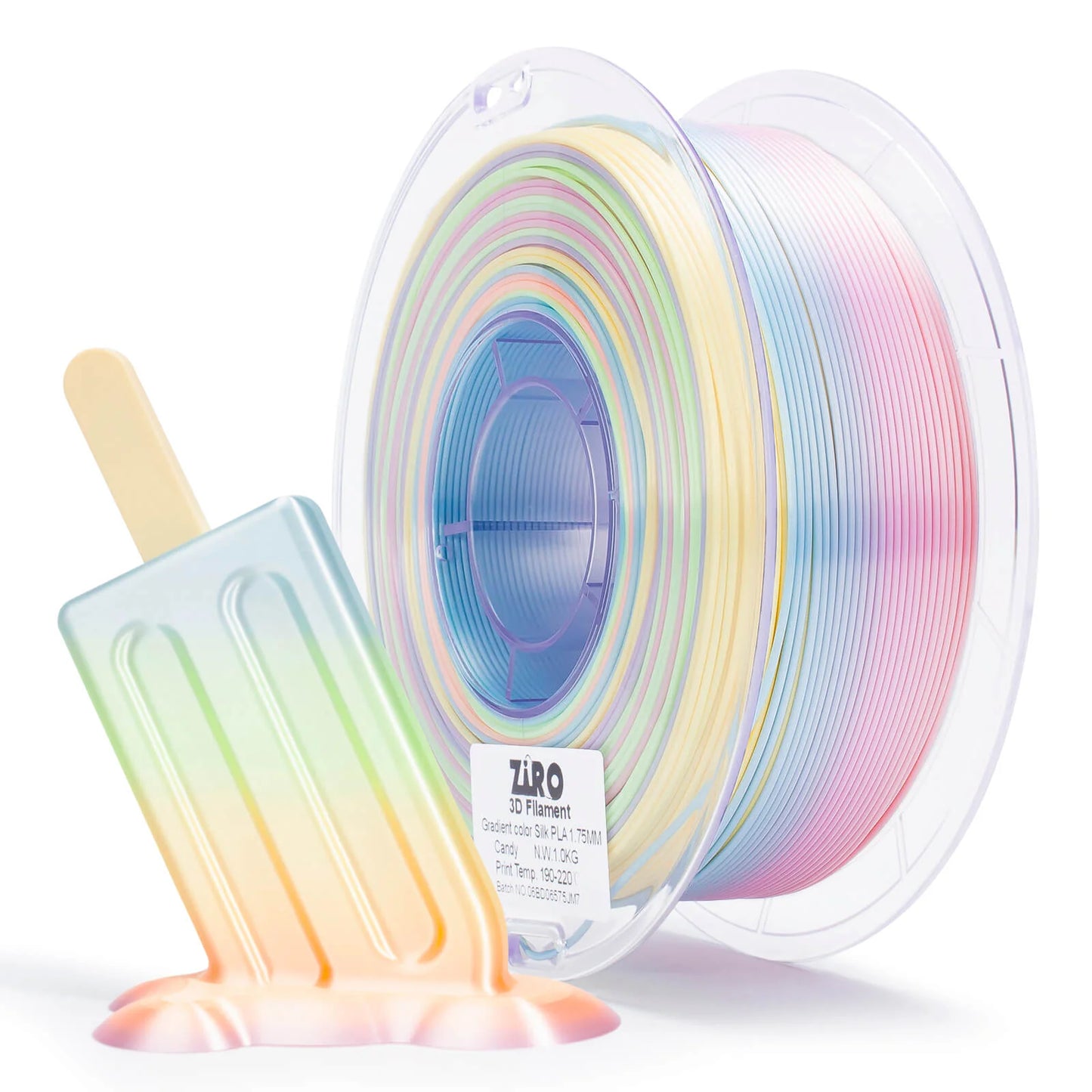 Candy Gradient Silk Filament
