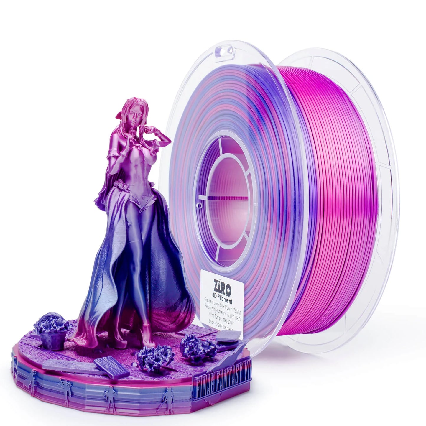 Romantic Gradient Silk Filament