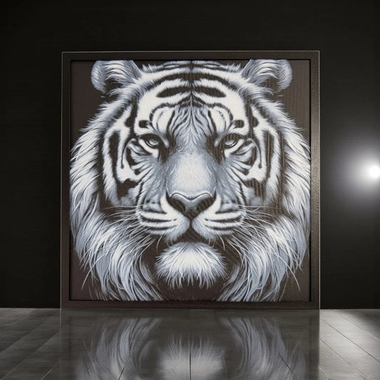 Tiger Framed 3D Art Print