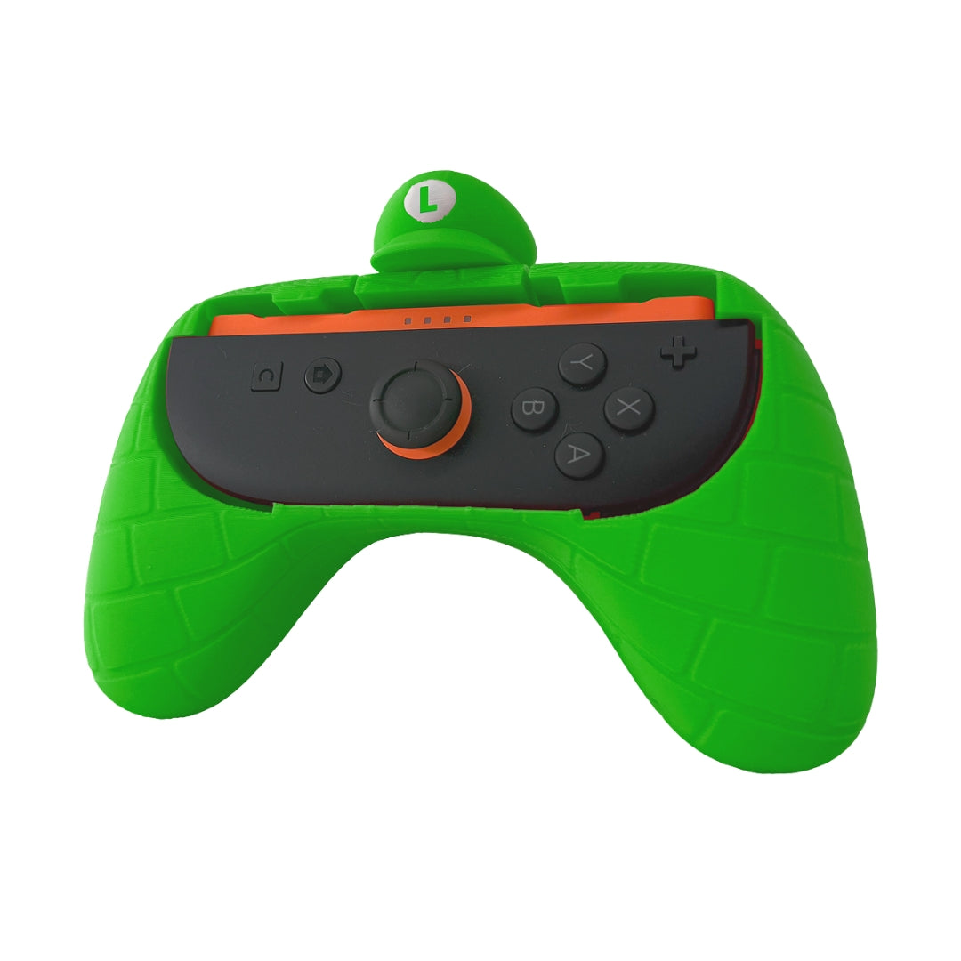 Luigi-Inspired Joy-Con Grip for Nintendo Switch 2