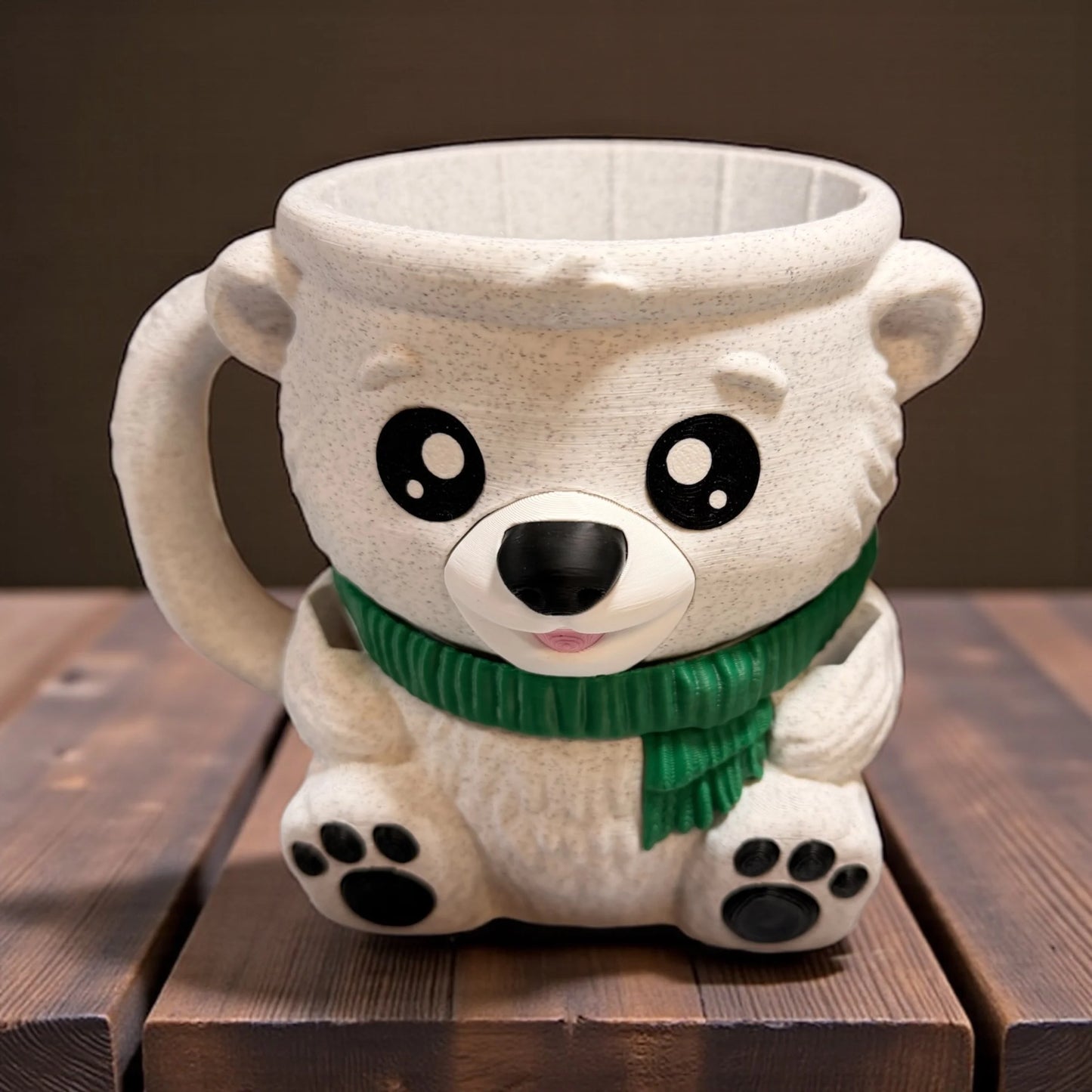 Polar Bear Ice Cream Tub Holder