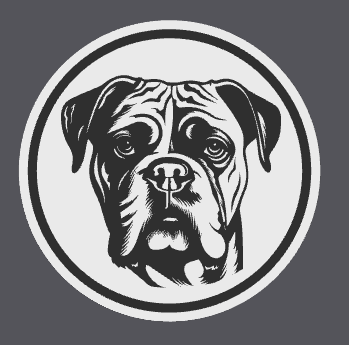 American Bulldog Coaster