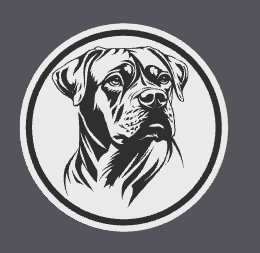 Catahoula Bulldog Coaster