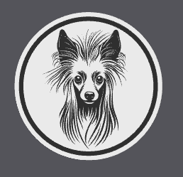 Chinese Crested Coaster