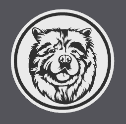 Chow Chow Coaster