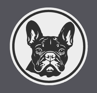 French Bulldog Coaster