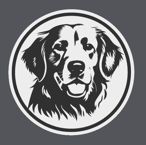 Golden Retriever Coaster