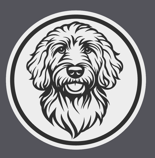 Labradoodle Coaster