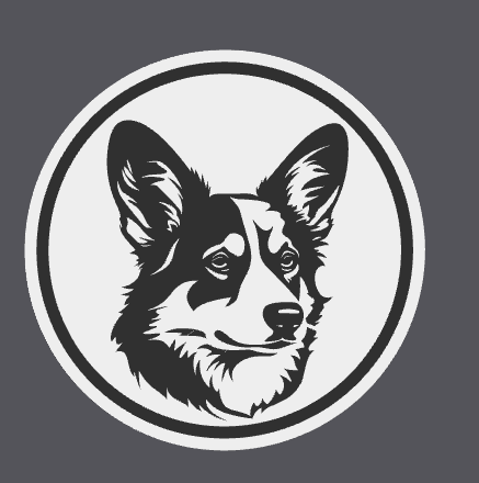 Pembroke Welsh Corgi Coaster