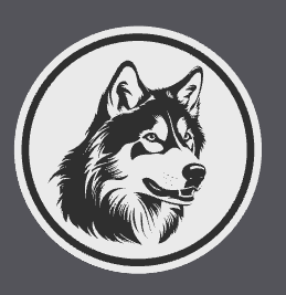 Siberian Husky Coaster
