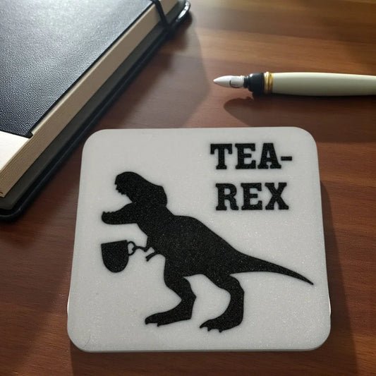 Tea-Rex Coaster