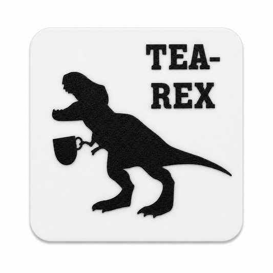 Tea-Rex Coaster