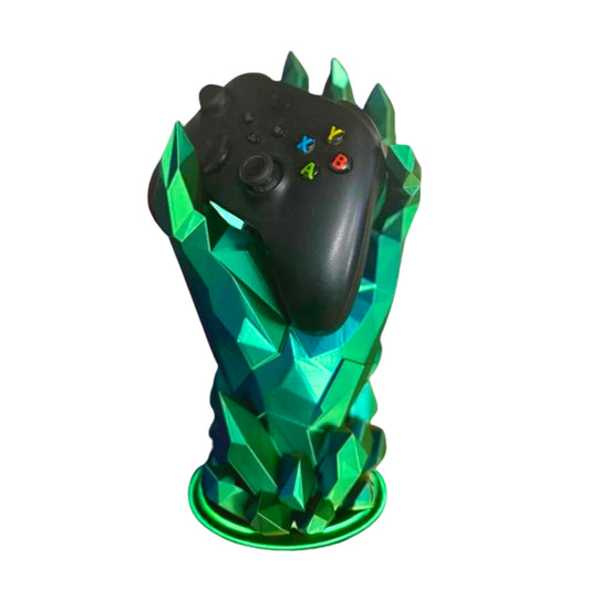 Crystal Hand Gaming Controller Stand