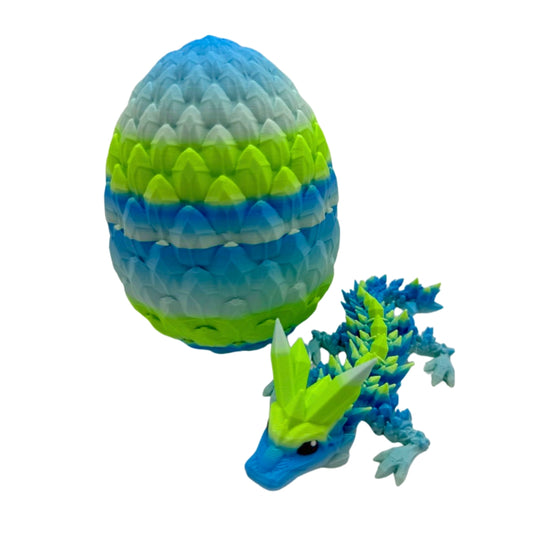 Dragon Egg with Baby Dragon
