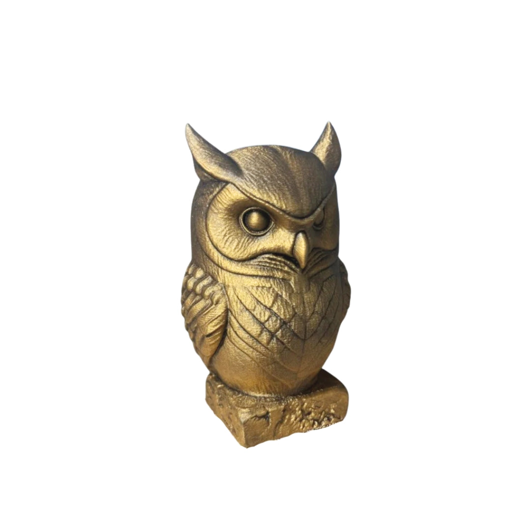 Owl Bust Ornament