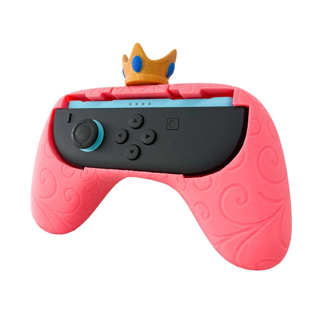 Princess Peach-Inspired Joy-Con Grip for Nintendo Switch 2