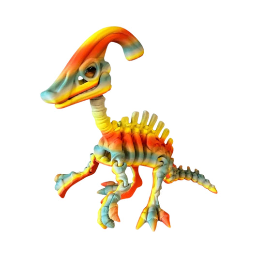 Skeleton Parasaurolophus Dinosaur